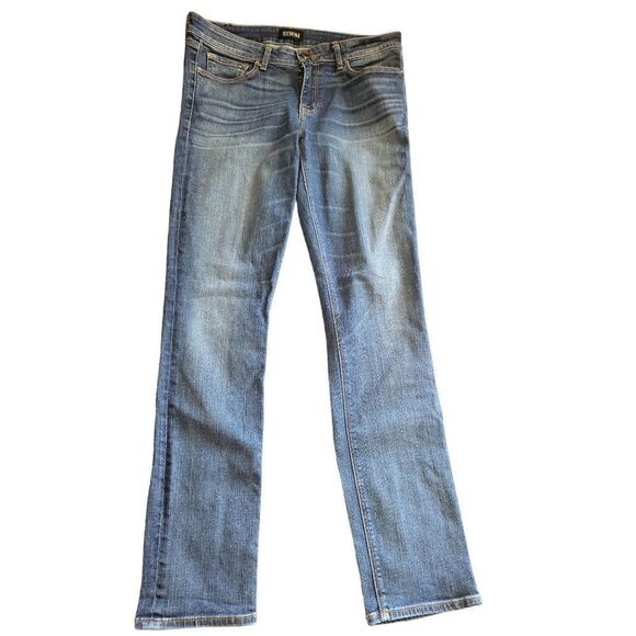 Strom Jeans Women Sz 30 Made In USA Blue Denim Straight Leg‎ - Picture 6 of 7